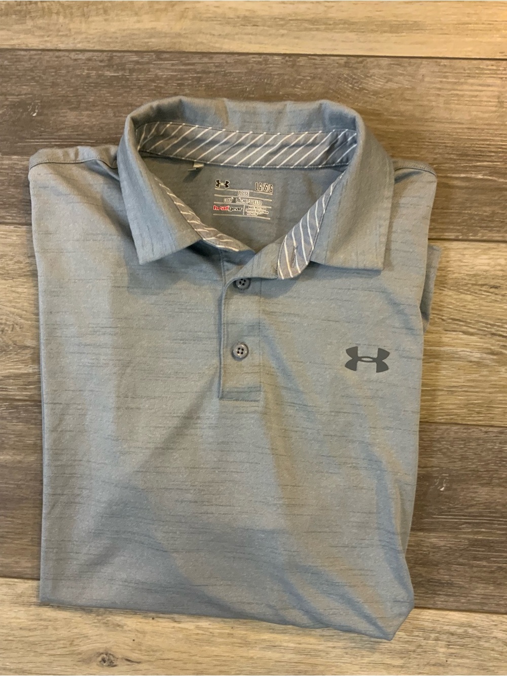 Under Armour Men’s Light Gray Performance Polo